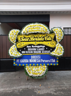 Papan Bunga Duka di Mawali